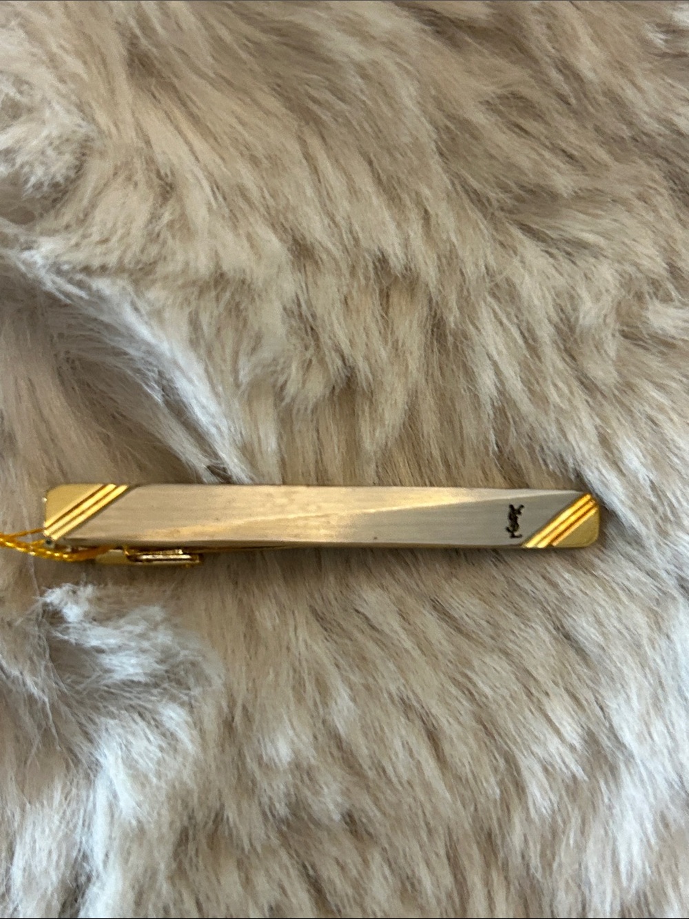 YSL silver and gold money clip - Picture 2 of 6